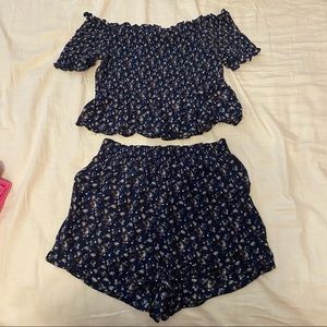 Floral Two Piece Set